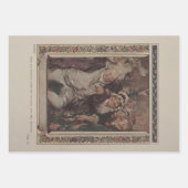Charles Dickens' A Christmas Carol 1914 Gift Wrap  ラッピングペーパーシート (正面2)