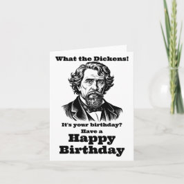 Charles Dickens Birthday カード