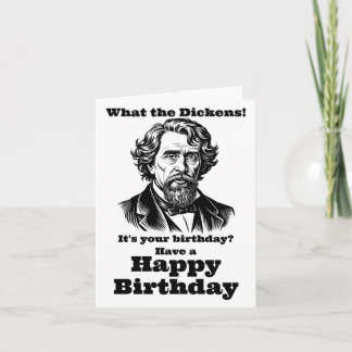 Charles Dickens Birthday カード
