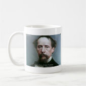 Charles Dickens "Charity @Home" 引用ギフト コーヒーマグカップ (左)