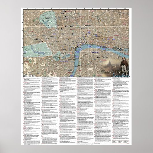 Charles Dickens' London Poster ポスター (正面)