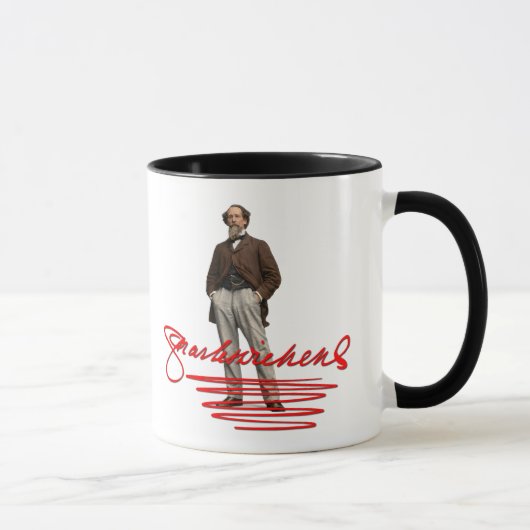 Charles Dickens Signature Mug マグカップ (右)