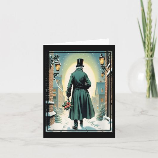 Charles Ens Christmas Clic Book Ebeneezer Scrooge  カード (正面)