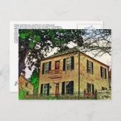 Charles Jung Home, Fredericksburg, TX ポストカード (正面/裏面)