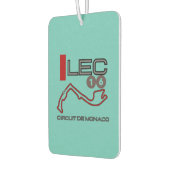 Charles Leclerc、フォーミュラ1、モナコグランプリ カーエアーフレッシュナー (左)