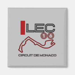 Charles Leclerc、フォーミュラ1、モナコグランプリ マグネット