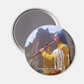 Charles Littleleaf at Smith Rock マグネット (正面/裏面)