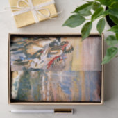 Charles M Russellによる「攻撃の計画」 薄葉紙 (ギフト)