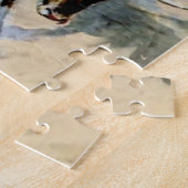 Charles M Russellによる「The Quitter」西洋美術 ジグソーパズル (側面)