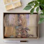 Charles M Russellによる「Worked over」西洋美術 薄葉紙 (ギフト)