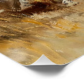 Charles M Russell著「Dakota Chief」 ポスター (コーナー)