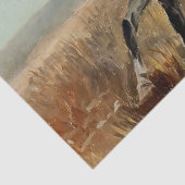 Charles M Russell著「Dakota Chief」 薄葉紙 (詳細)