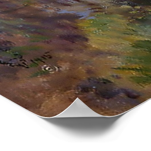 Charles M Russell著「When Shadows Hint Death」 ポスター (角)