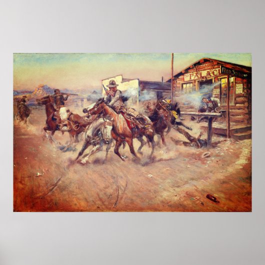 Charles Marion Russell – Smoke of a .45 ポスター (正面)