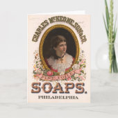 Charles McKeone、Son & Co.、アンティークSoap Ad カード (正面)