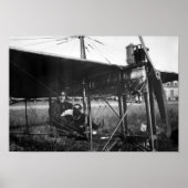 Charles Murphy in Police Monoplane - 1914 ポスター (正面)