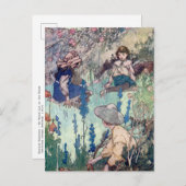 Charles Robinson – シークレットガーデンポストカード ポストカード (正面/裏面)