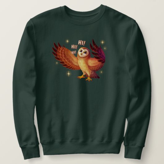 Charles Sweatshirt – 緑 スウェットシャツ (デザイン正面)
