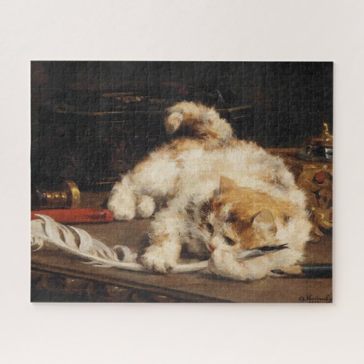 Charles van den Eycken, The Little Writer ジグソーパズル (横)