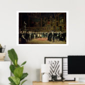 Charles Xはアーティストに賞を贈る ポスター (ホームオフィス)