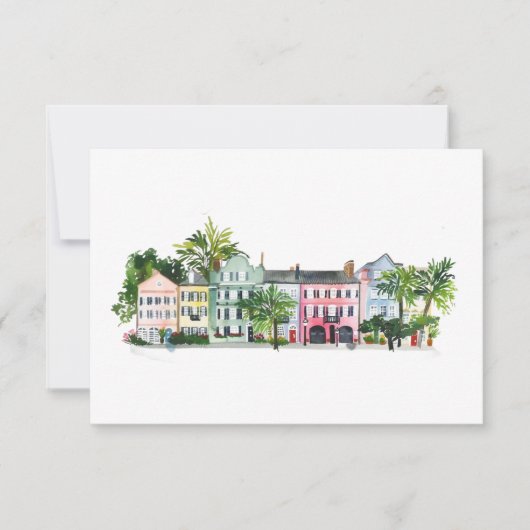Charleston South Carolina サンキューカード (正面)