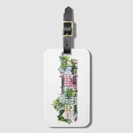 Charleston South Carolina ラゲッジタグ (正面縦)
