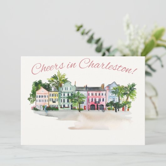 Charleston South Carolina 招待状 (スタンド正面)