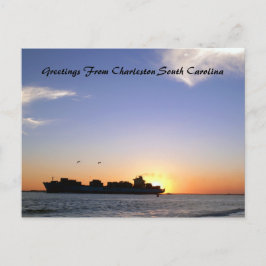 Charleston South Carolina Customizaからのご挨拶 ポストカード