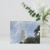 Charleston South Carolina、Photography of Church ポストカード (スタンド正面)