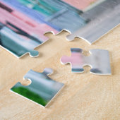 Charleston South Carolina Rainbow Row Houses ジグソーパズル (側面)