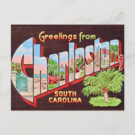 Charleston South Carolina Vintage Postcard  ポストカード