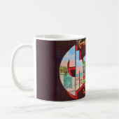 Charleston South Carolina Vintage Postcard Mug コーヒーマグカップ (左)