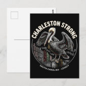 Charleston Strong Pelican Gullah Geechee Cultural  ポストカード (正面/裏面)