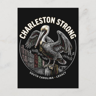 Charleston Strong Pelican Gullah Geechee Cultural  ポストカード