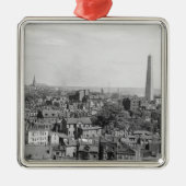 Charlestownマサチューセッツのヴィンテージの写真 メタルオーナメント (正面)