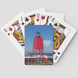 Charlevoix Pierhead Light遊のカード トランプ