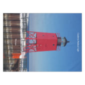 Charlevoix Pierhead Light テーブルクロス (正面(横))
