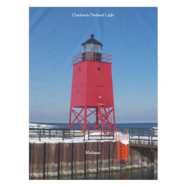 Charlevoix Pierhead Light テーブルクロス