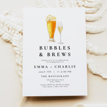 CHARLIE モダン Bubbles and Brews婚約パーティ