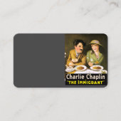 Charlie Chaplin/The Immigrant Business Card 名刺 (正面)
