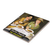 Charlie Chaplin/The Immigrant Ceramic Tile タイル (側面)
