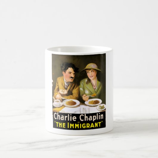 Charlie Chaplin/The Immigrant Coffee Mug コーヒーマグカップ (中央)