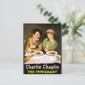 Charlie Chaplin/The Immigrant Postcard ポストカード (スタンド正面)