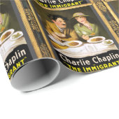 Charlie Chaplin/The Immigrant Wrapping Paper ラッピングペーパー (ロールコーナー)