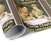 Charlie Chaplin/The Immigrant Wrapping Paper ラッピングペーパー (ロールコーナー)