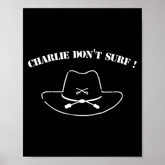 Charlie Don't Surf !  ポスター (正面)