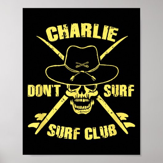 Charlie Don't Surf  ポスター (正面)