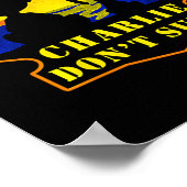 Charlie Don't Surf _ Funny Movie Premium ポスター (角)