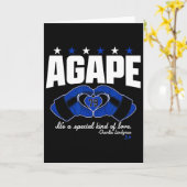Charlie Lindgren Agape Love - ワシントン カード (黄色い花)