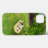 Charlie The Fox Terrier Bath Time、iPhone 13 カバー (裏面 (横))